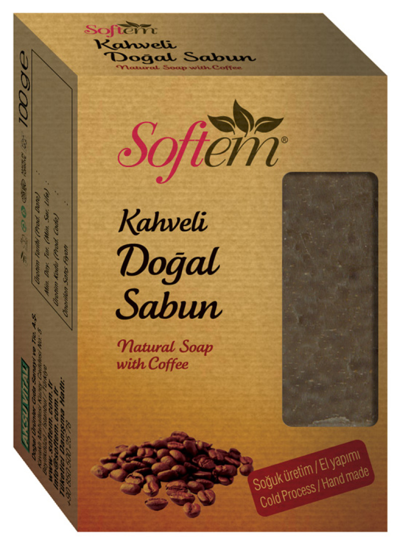 Natural Herbal Soap with Coffee