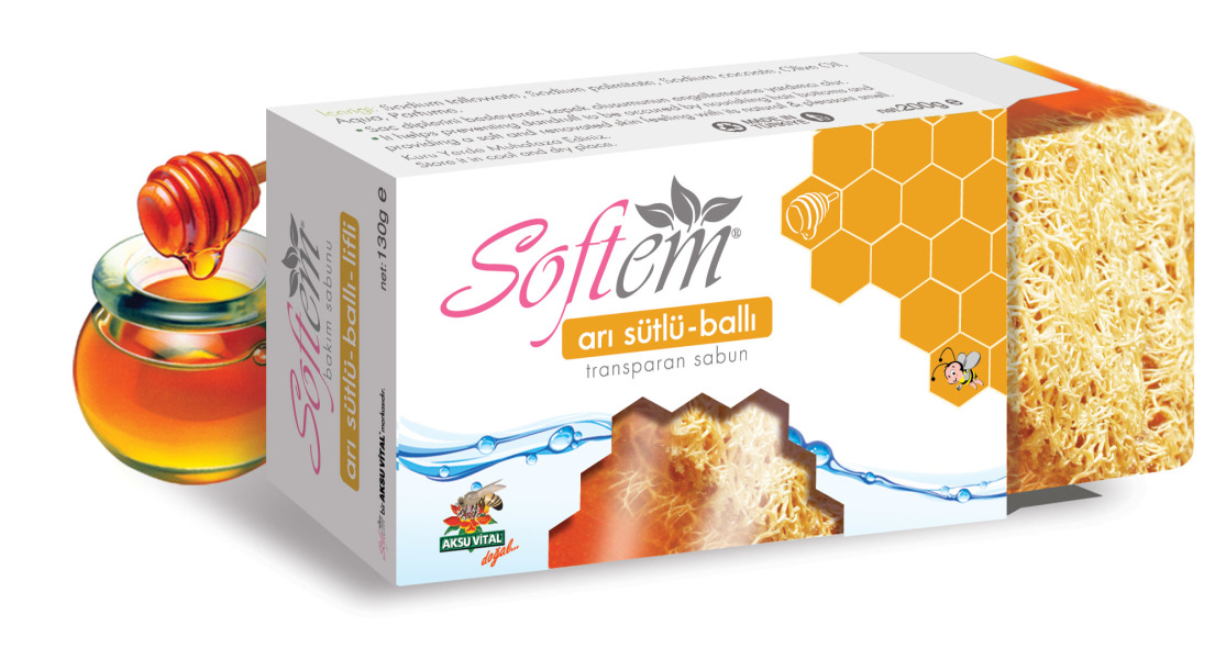 Softem Herbal Natural Soap with Royal Jelly and Honey