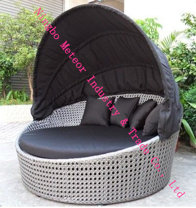 black rattan garden furniture