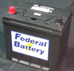 Group 25 12 V Federal Battery