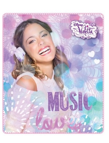 Violetta fleece blanket