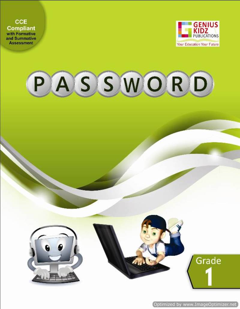 Password 1- Computer Book For Class 1 kidz