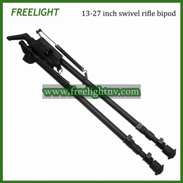 13-27 inch Harris style Rifle Bipod Sling Swivel Stud Mount with pod lock