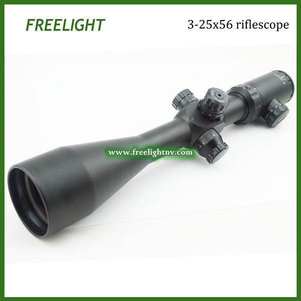 3-25x56 High power Rifle Scope Side Focus IR long range Hunting riflescope