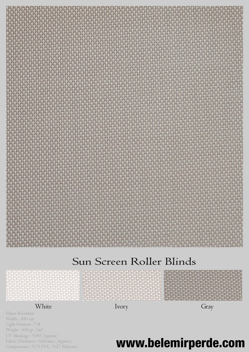 Sun Screen Roller Blinds