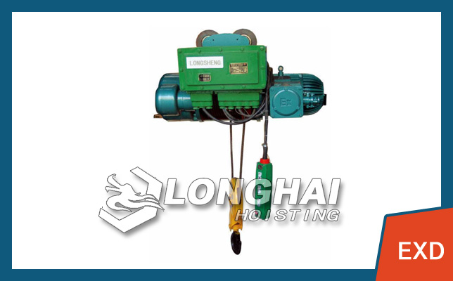 Explosion-proof Electric Wire Rope Hoist -EXD