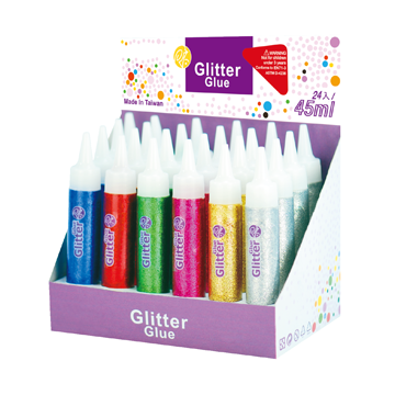 45ml Glitter Glue display box