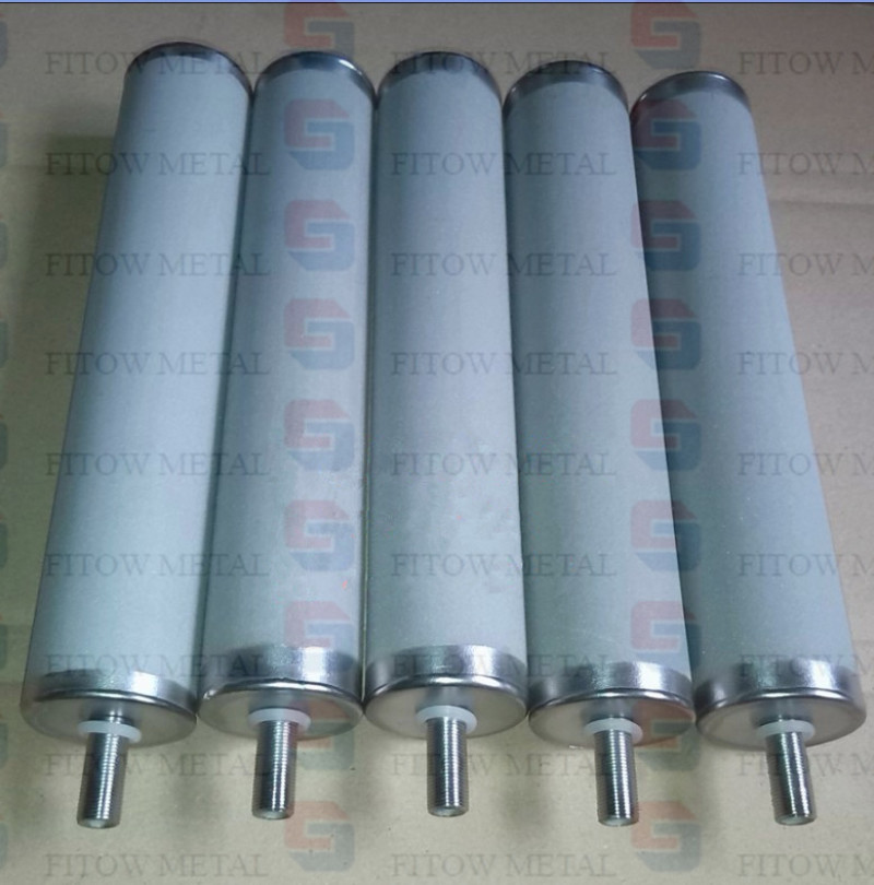 Sintered porous metal filter cartridge,tube filter