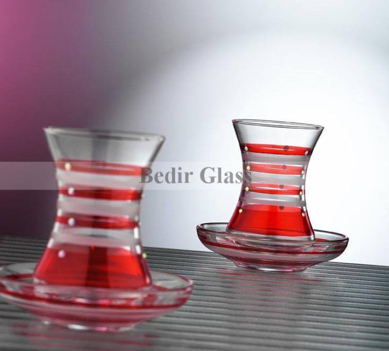 Dekorert glass, ellers dekorert