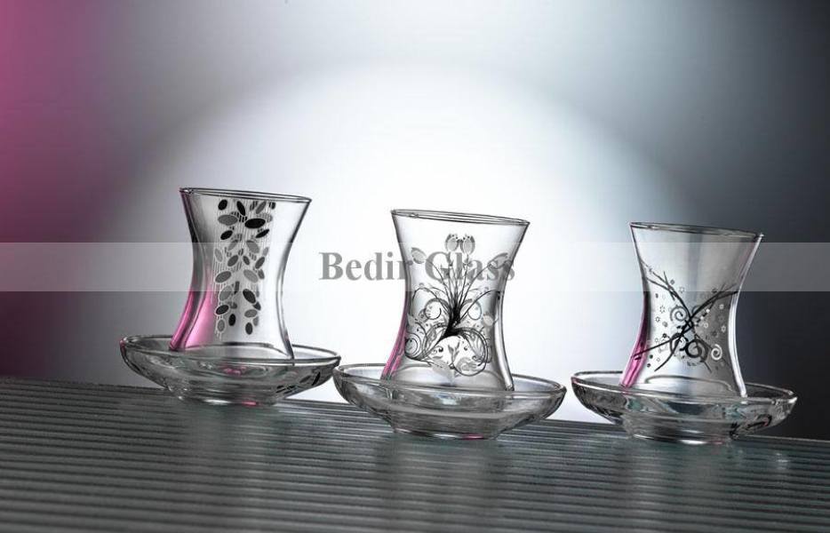 Dekorert glass, ellers dekorert