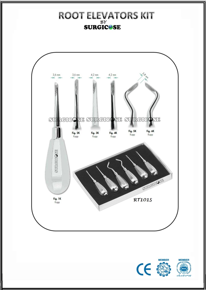 Root Elevators Kit-7