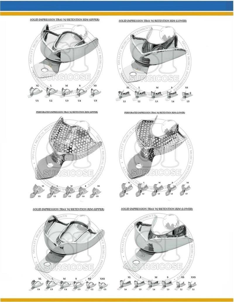 Impression Trays Perforated & Solid (Page-01)