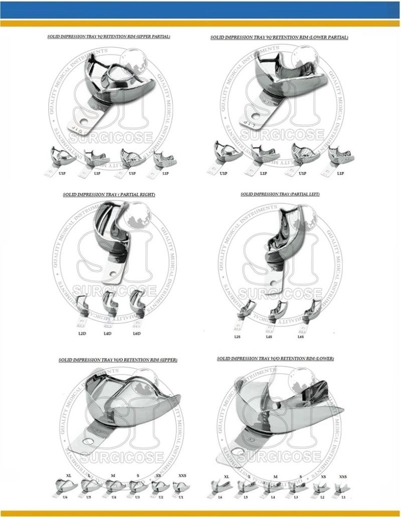 Impression Trays Peforated & Solid (Page-02)