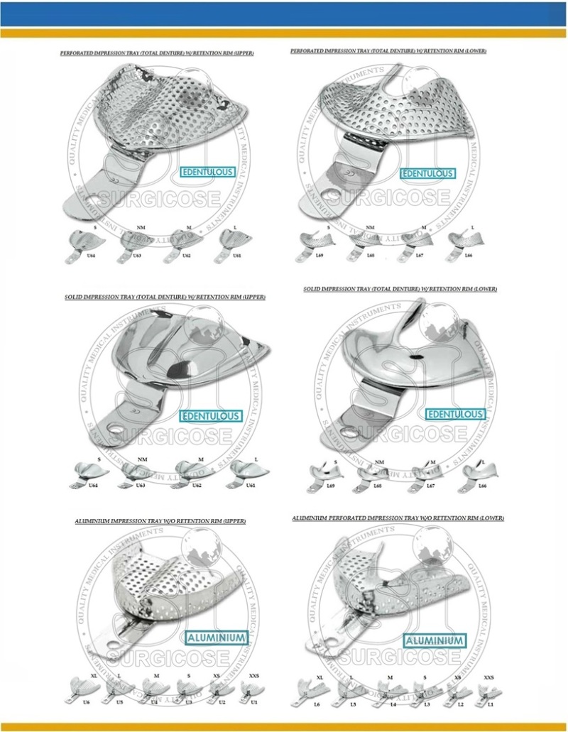 Impression Trays  Perforated & Solid (Page-07)