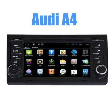 Touch Screen Car Dvd Player with Navigation for Audi A4 2002-2008