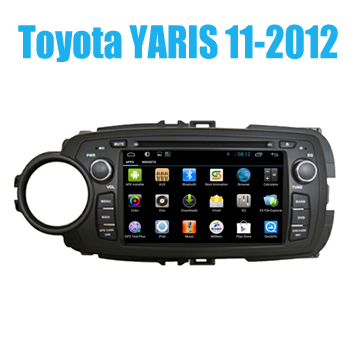 Lcd Car Video Multimedia for Toyota Yaris 2012