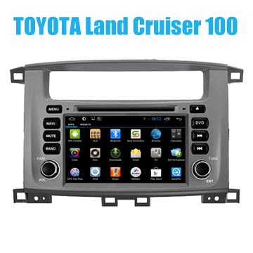 Toyota Special Car Dvd Player for Land Cruiser 100 1998-2007