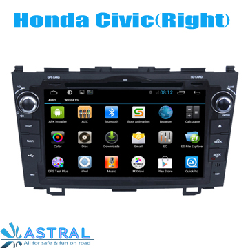 Android Dvd Multimedia for Honda Old CRV 2006-2012 Navigation Factory