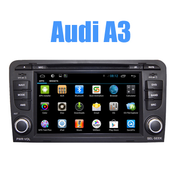 L'usine OEM système Android Audi lecteur DVD de voiture pour A3 / S3 / RS3