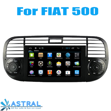 Wholesale Best Car Audio Radio Player for Fiat 500 2007-2013 Model