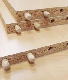 Maple Melamine Particle Board Case