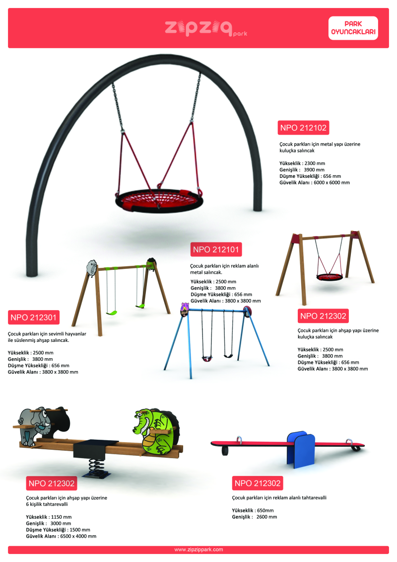 Swings Types