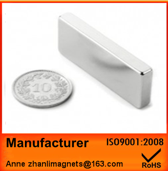 Block shape strong neodumium permanent magnet 