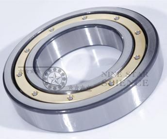 Steel stamping retainer bearing