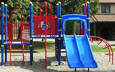 Playground swings