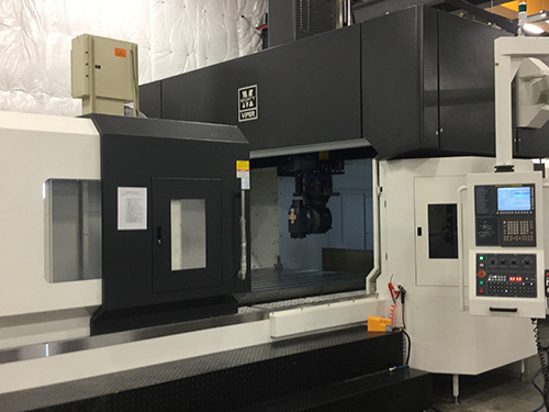 2014 VIPER KMC4127 BRIDGE TYPE MULTI AXIS MACHINING CENTER 