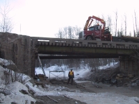 Bouwwerkzaamheden voor stalen bruggen