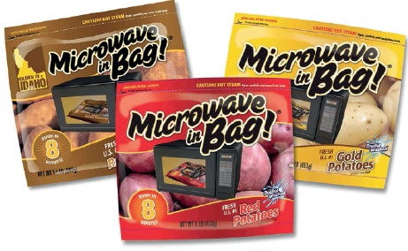 Beg, kertas, untuk microwaving makanan segera