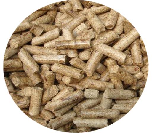 pure wood pellets