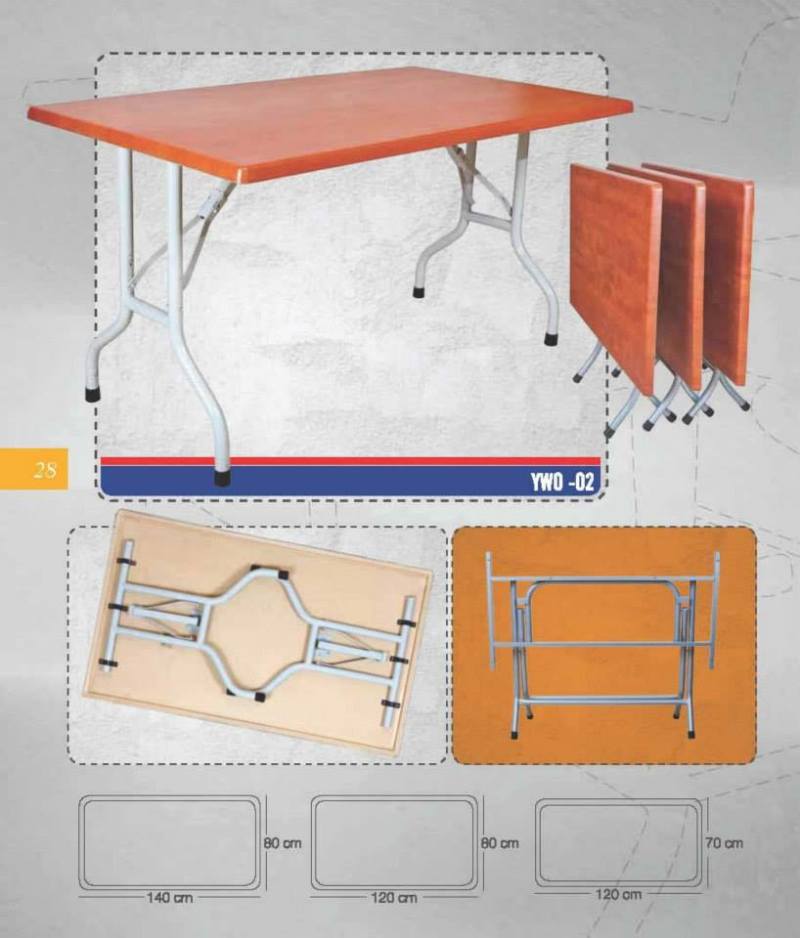 folding table