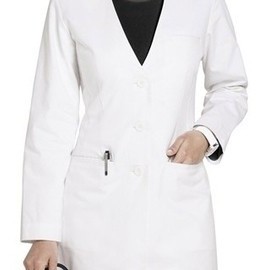 Pearly White Coat for Lady Doctors