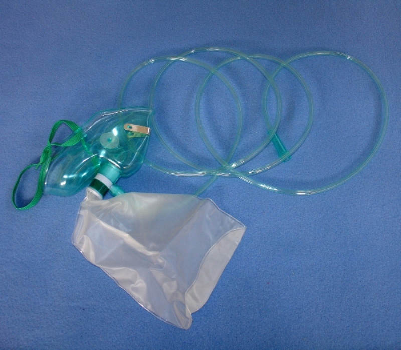 Oxygenotherapy transparent mask 