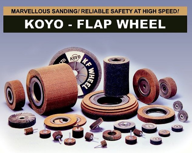 Flap wheels, abrasive