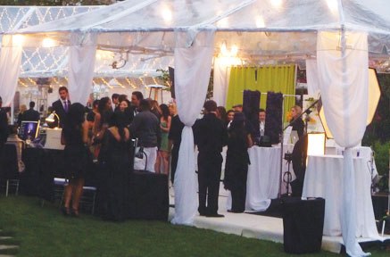 Tents and marquees (hire/rental)