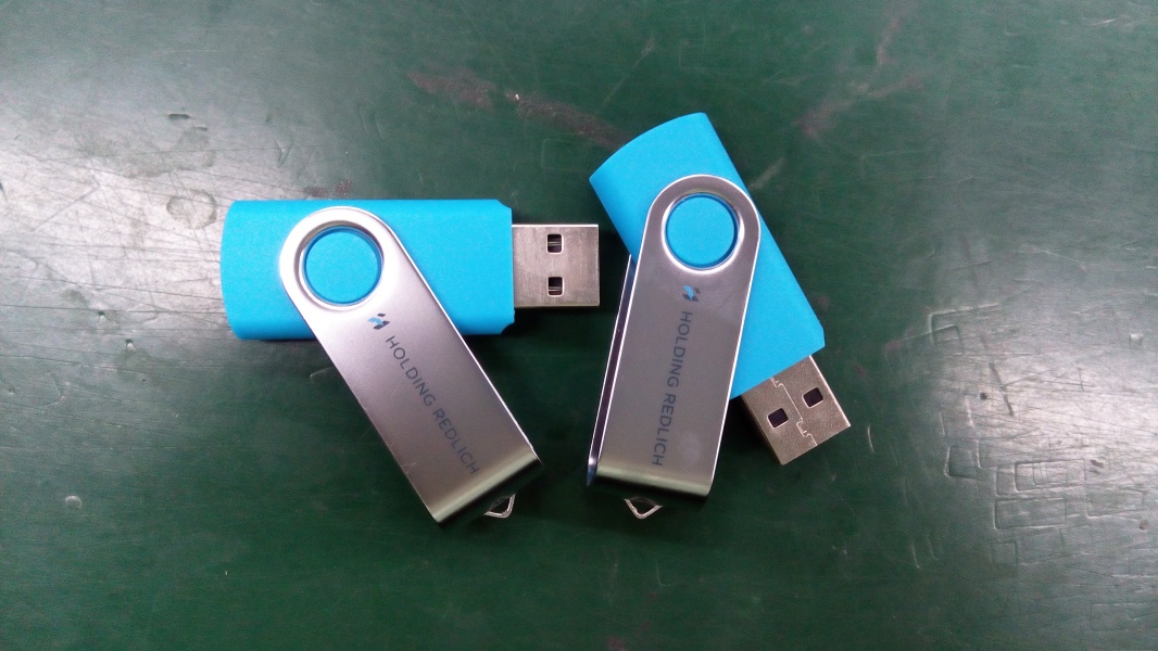 usb flash drive twist design