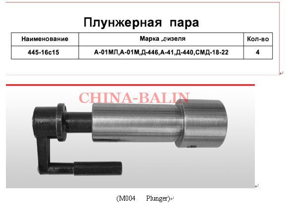 plunger pair   M004   445-16c15