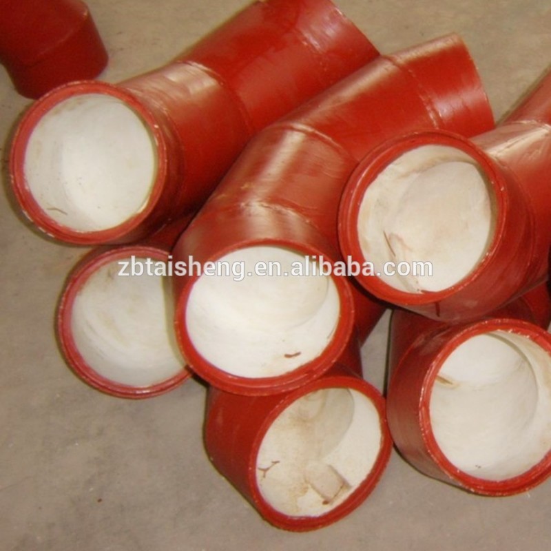 China Manufacturer Abrasion Resistant Alumina Ceramic Lined Composite Steel Pipe