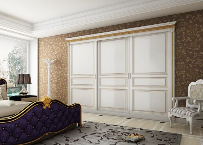 high quality modern design customized wood wardrobe