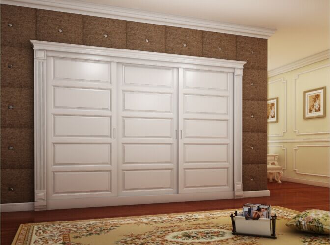 European style simple designs modern bedroom wardrobe