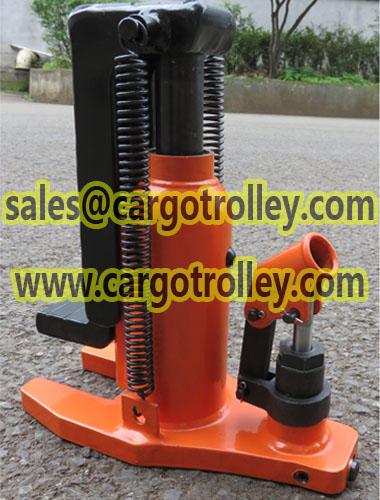 Hydraulic toe jack with durable quality and competitive price