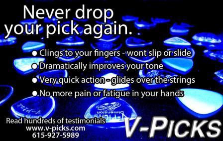 V-Picks Guitar Picks & Mandolin Picks