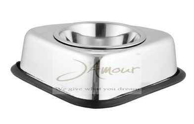  Non Tip Corner Detchable Bowl