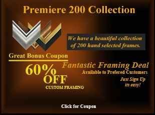 Free “Artwork Framing” Design Services