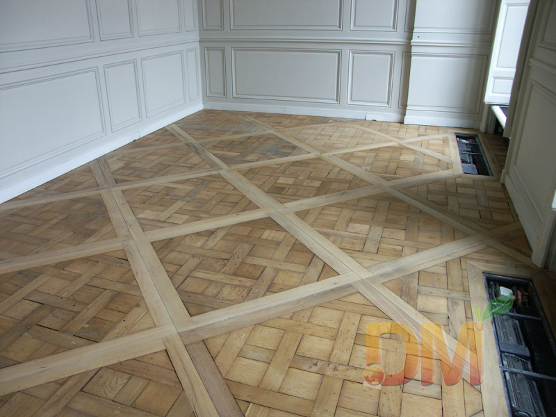 oak wood versailles art parquet flooring