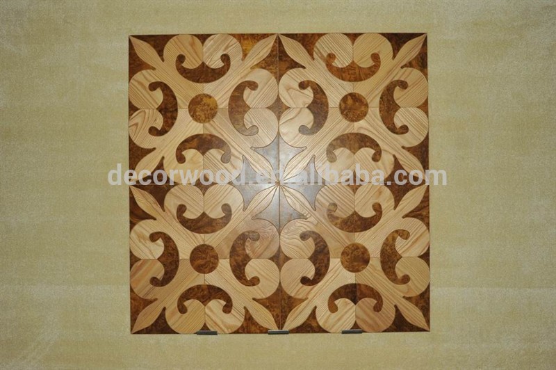 high quality art custom made parquet floor