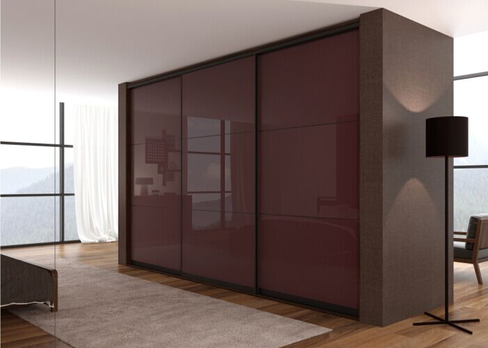 Best quality classic cherry solid wood wardrobe cabinet